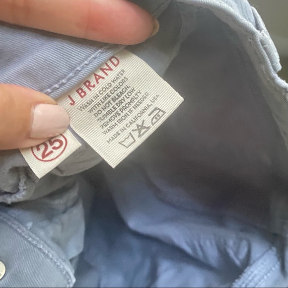 J BRAND Gray Skinny Leg Ankle Jeans in Heaven - Picture 5 of 11